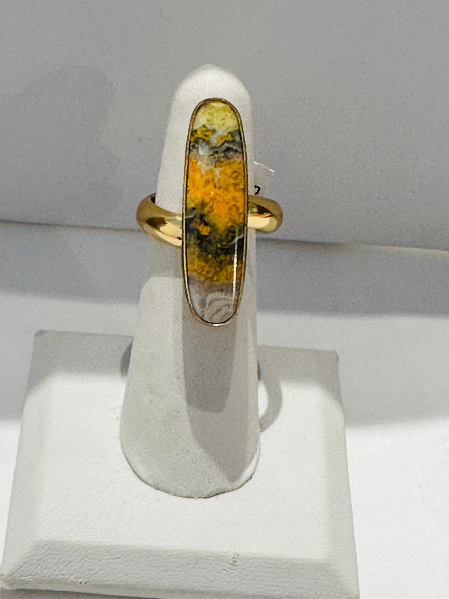 Bumblebee Jasper ring