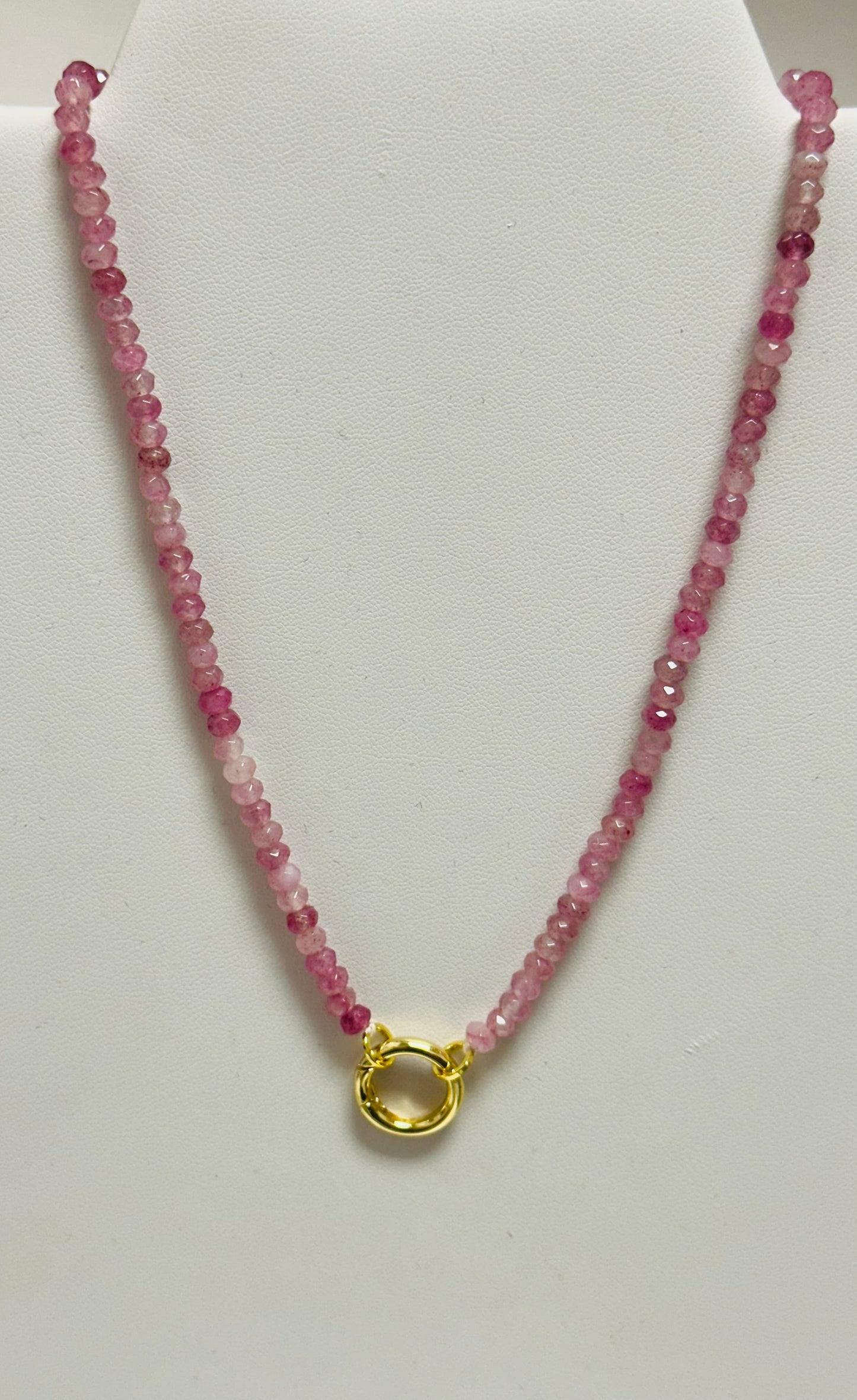Semi Precious Bead Necklace