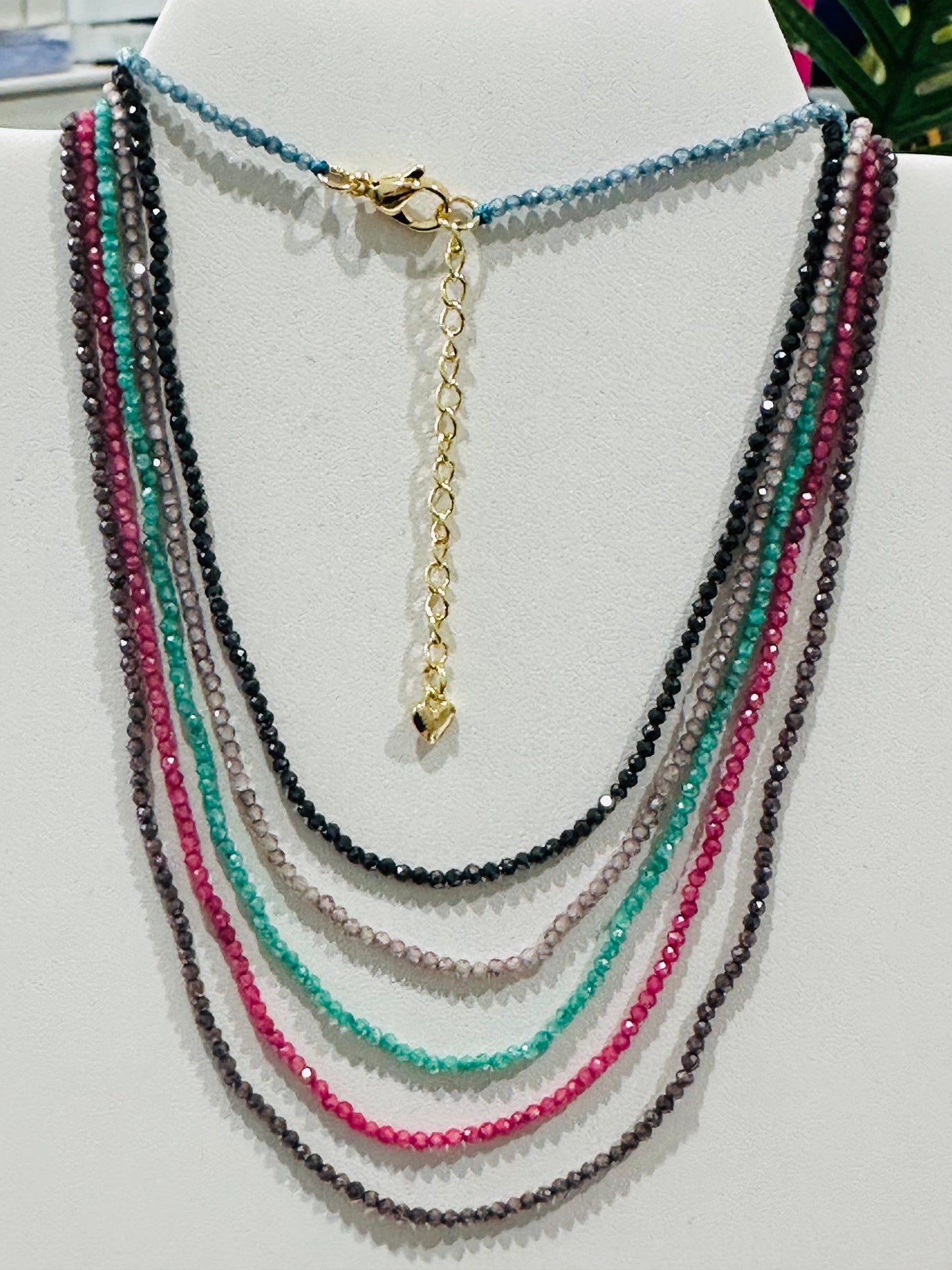 CZ layering Necklace