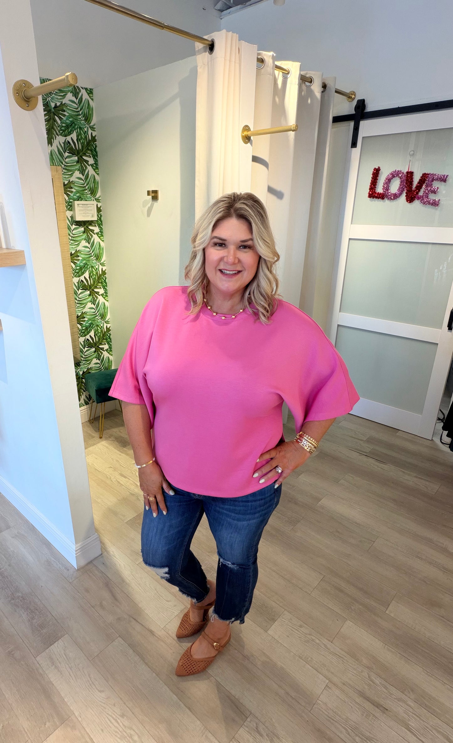 The Pink Flamingo Top