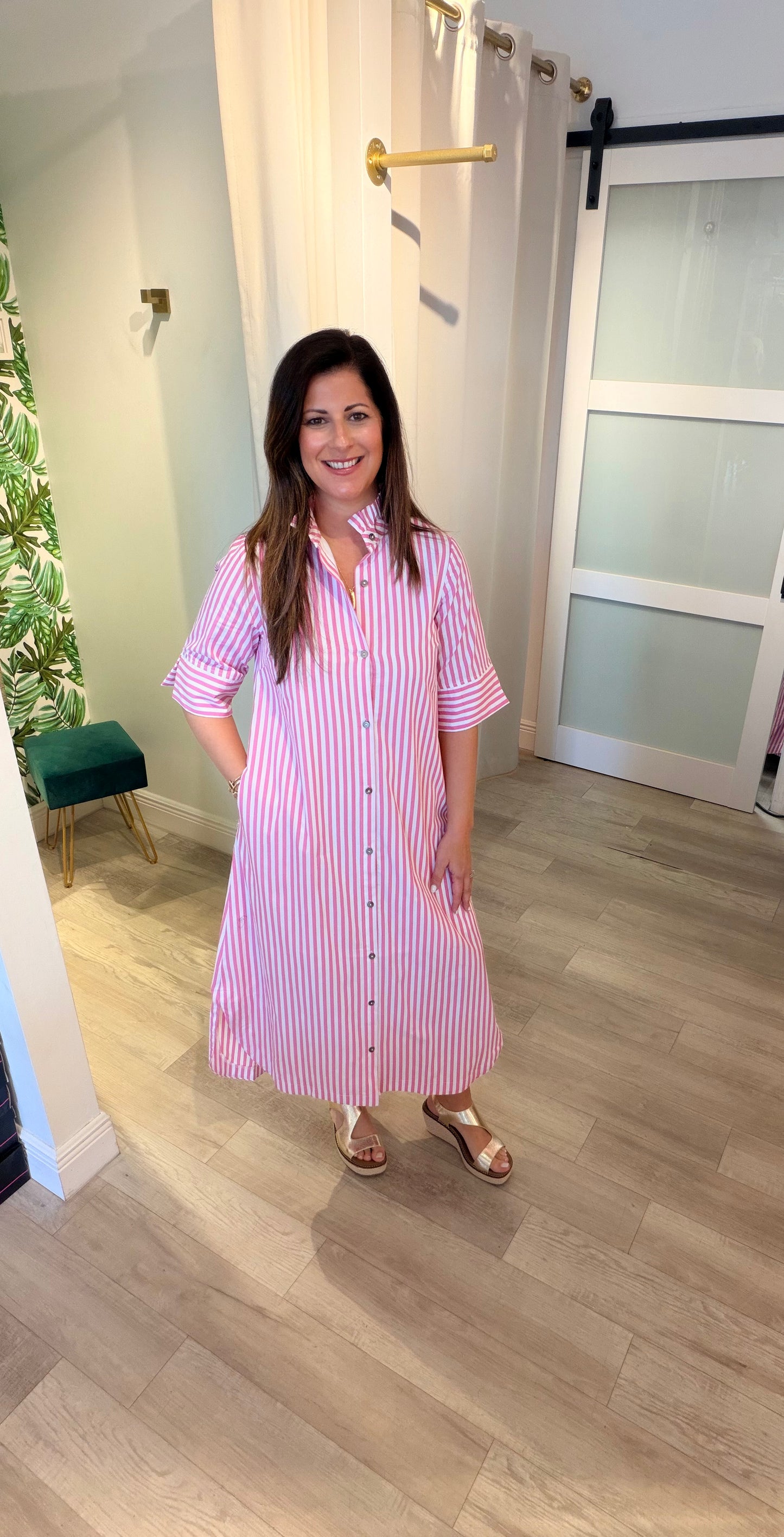 Cotton Candy Stripe Dress