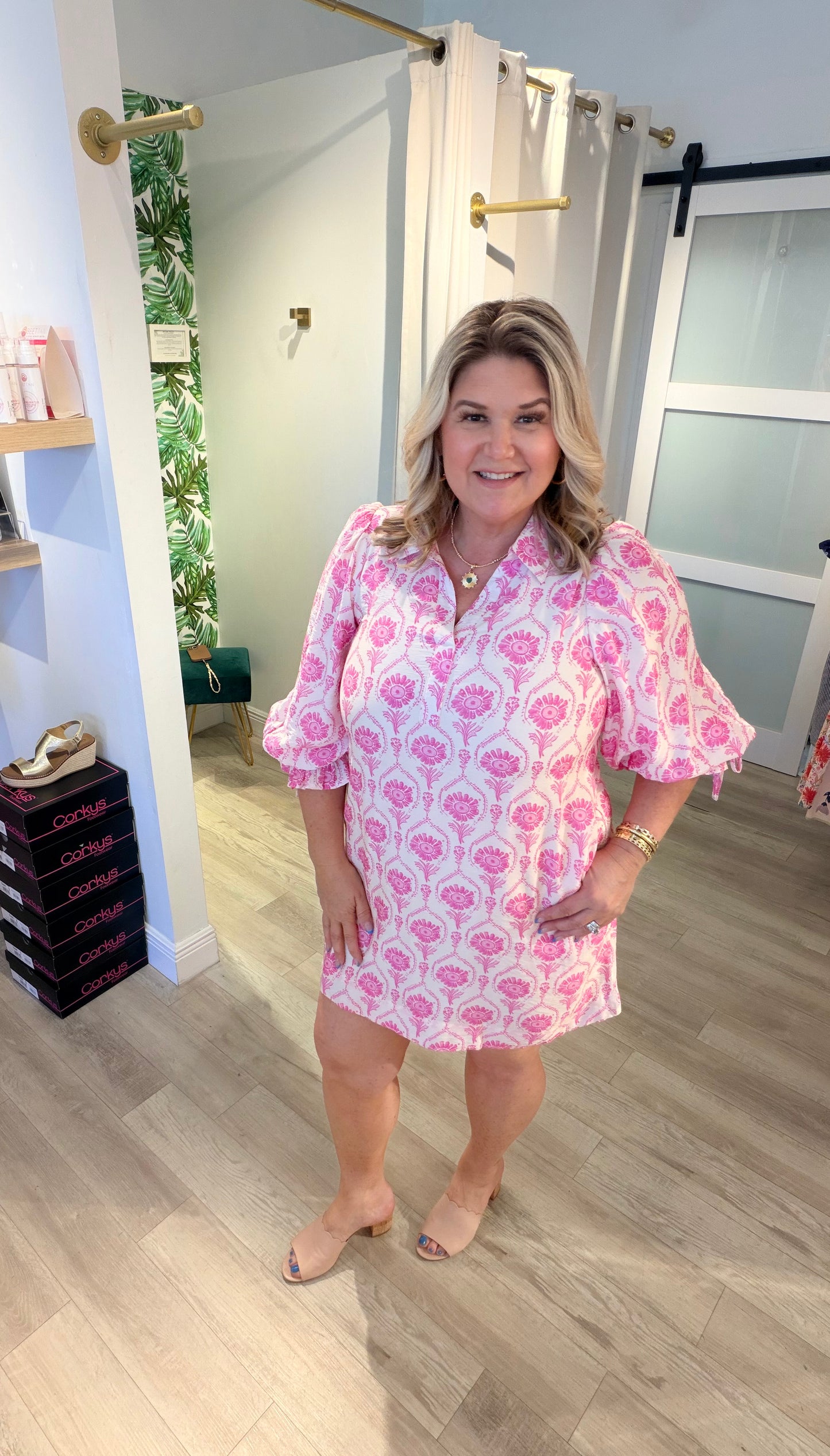 The Pink Peony Dress