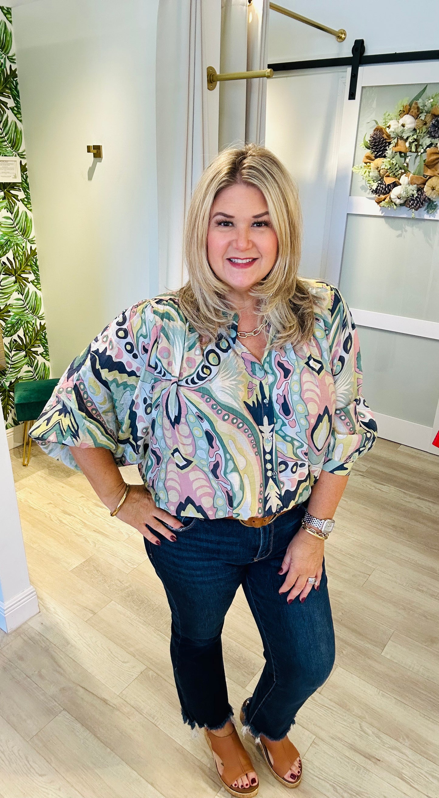 Bohemian Artistry Top