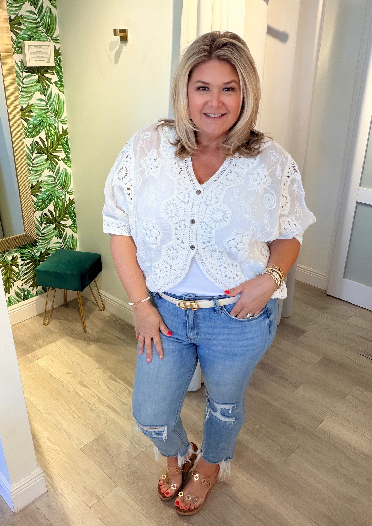 Delicate Details Top