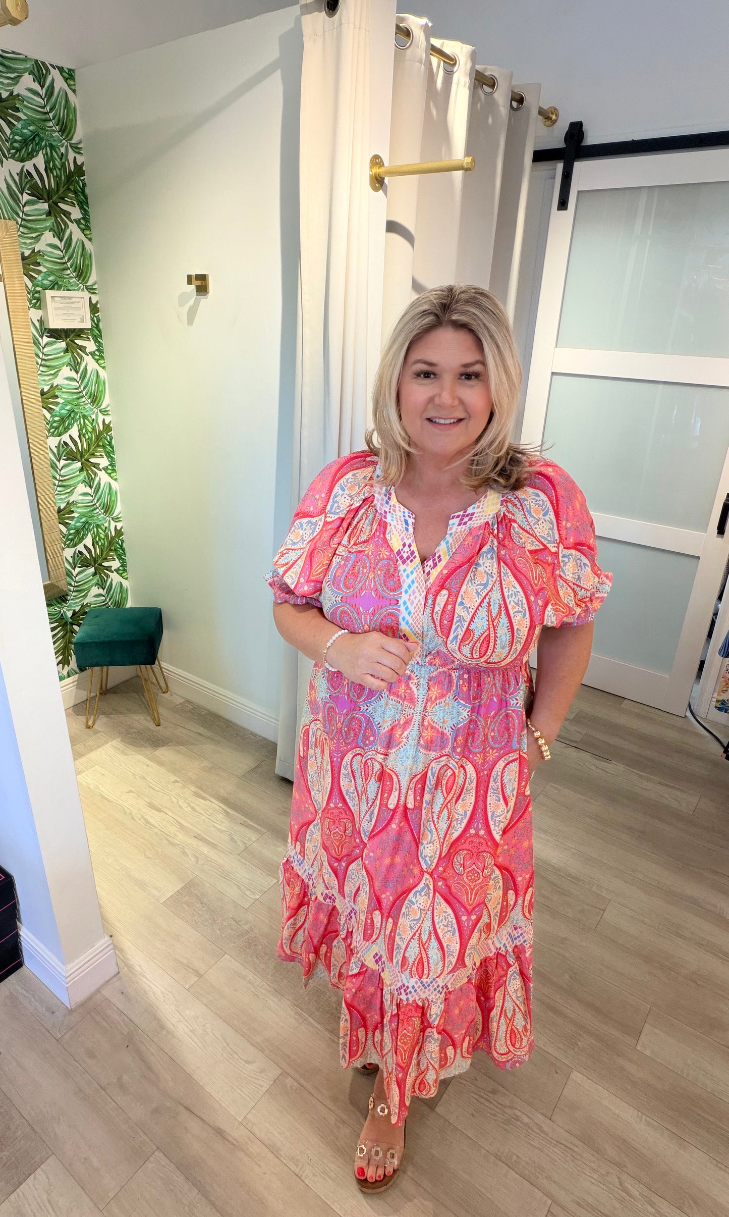 The Paisley Charm Dress