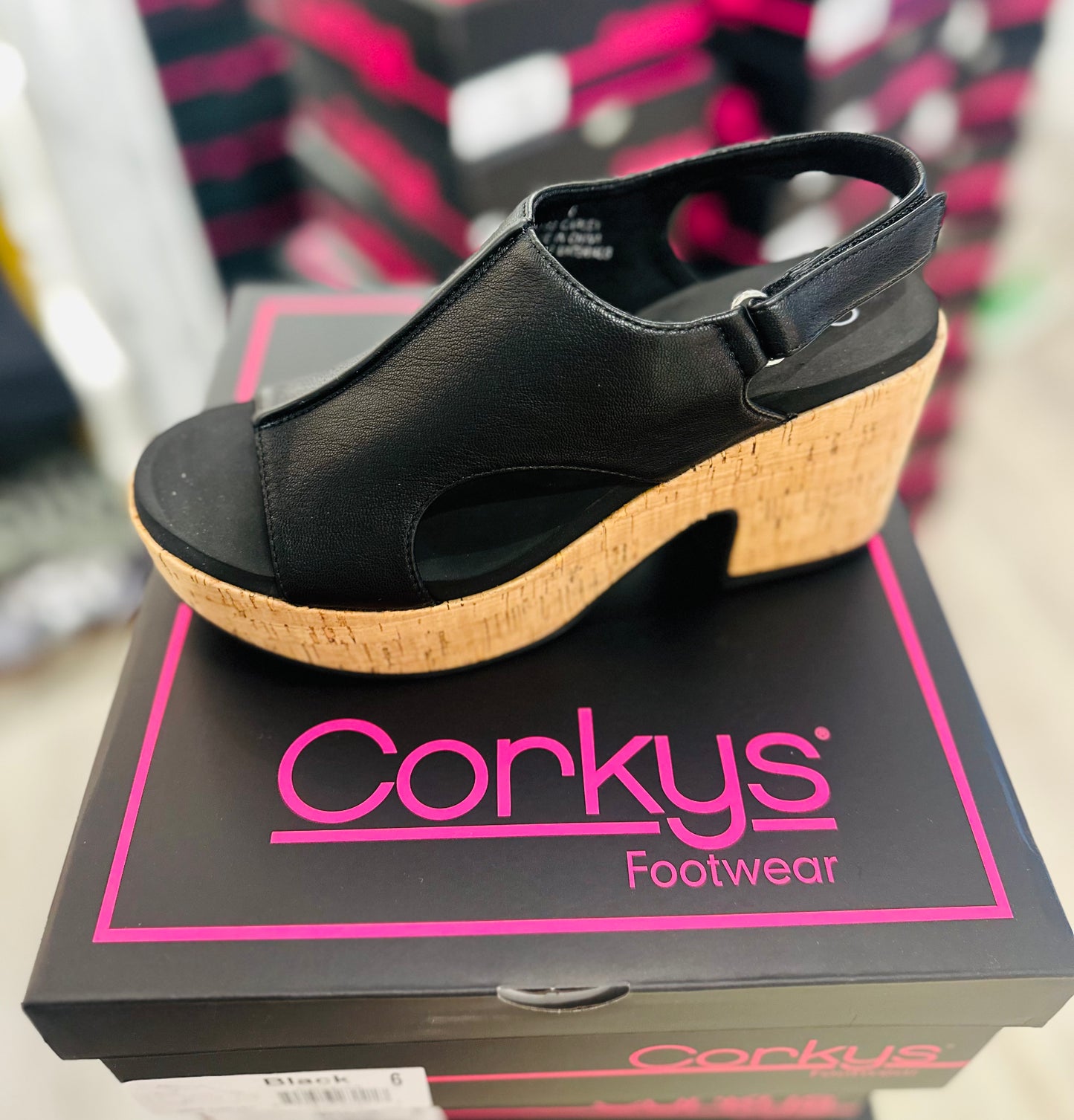 Miss Carley Block Wedges