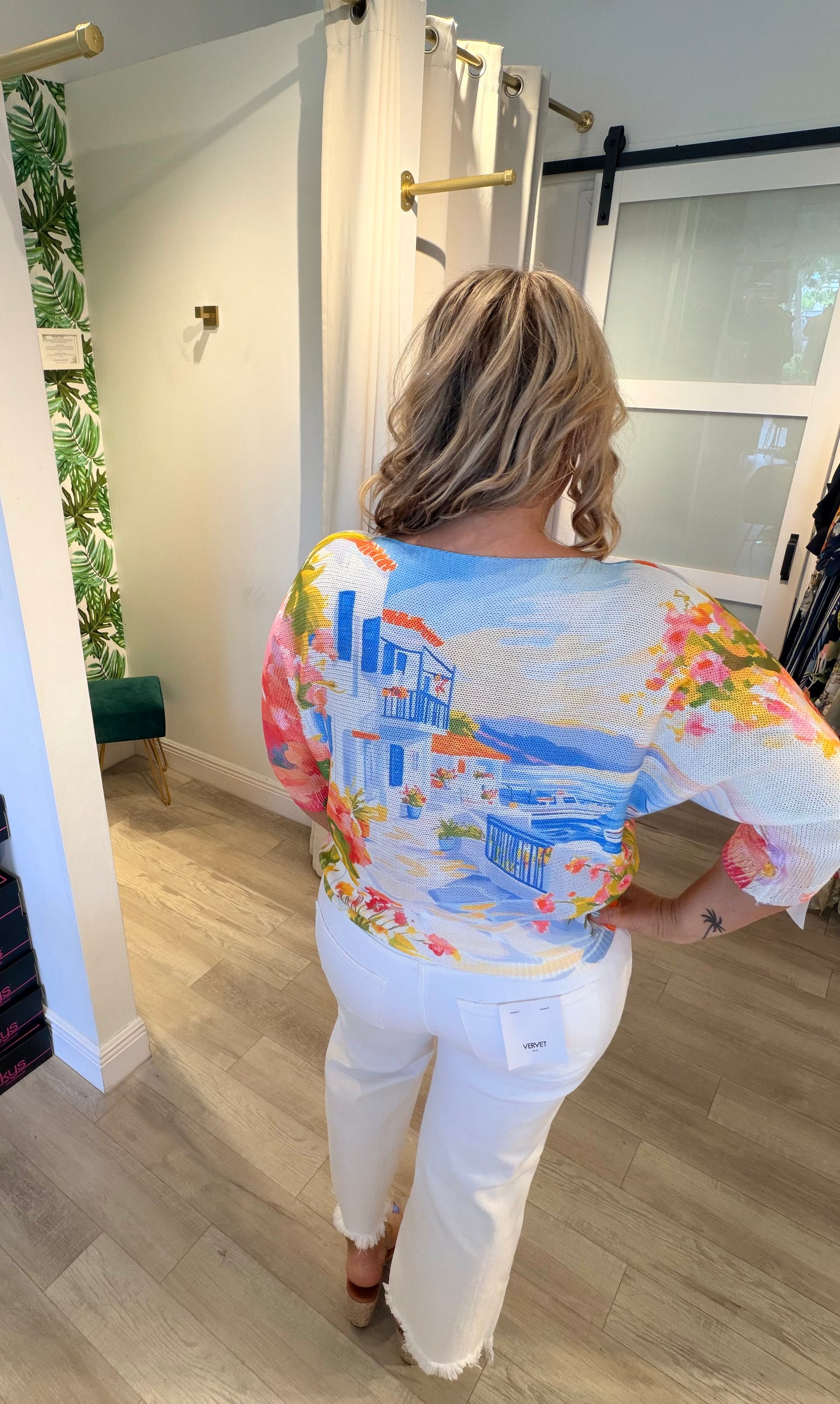 The Santorini Coast Sweater