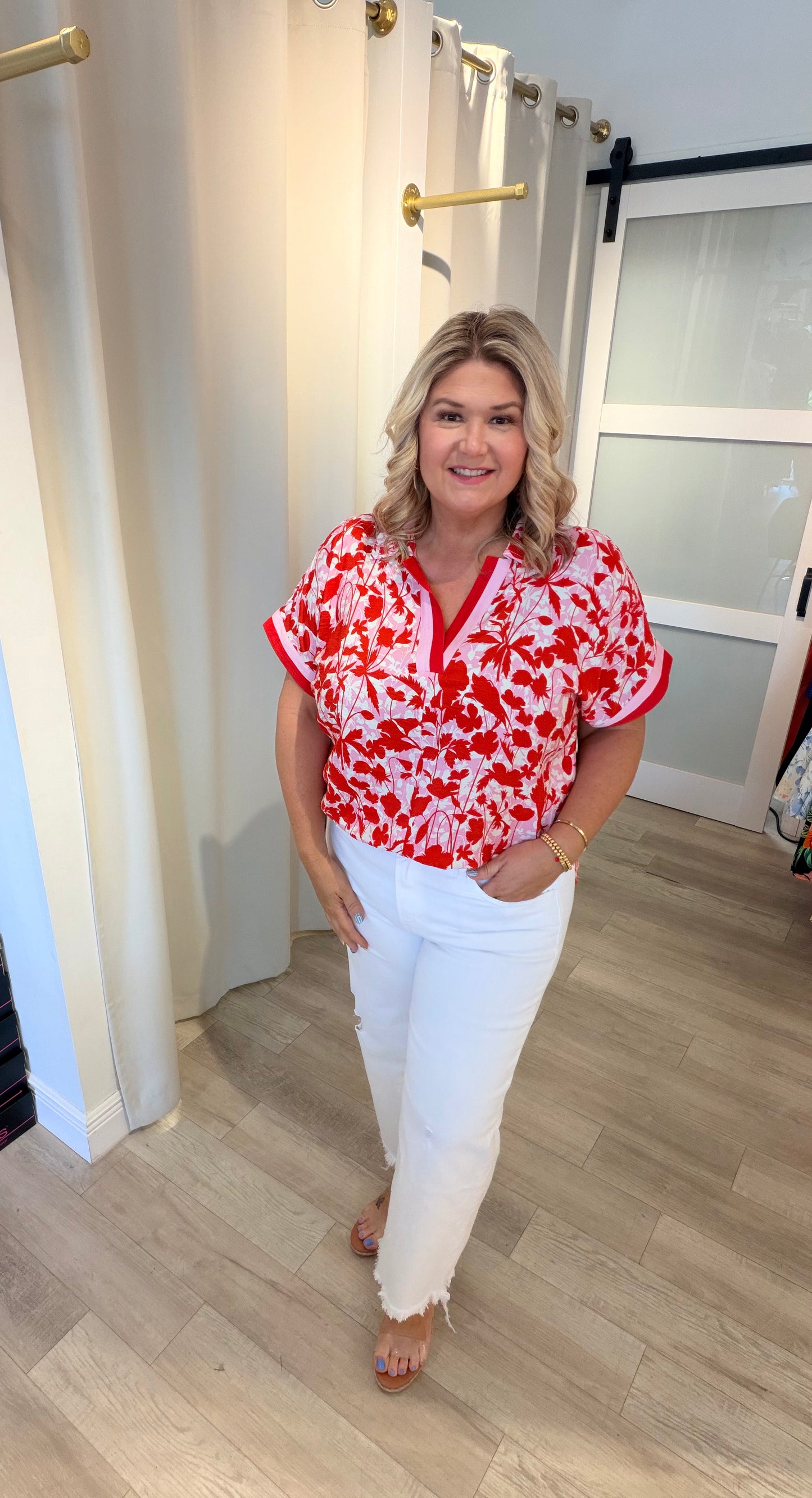 The Poppy Fields Top