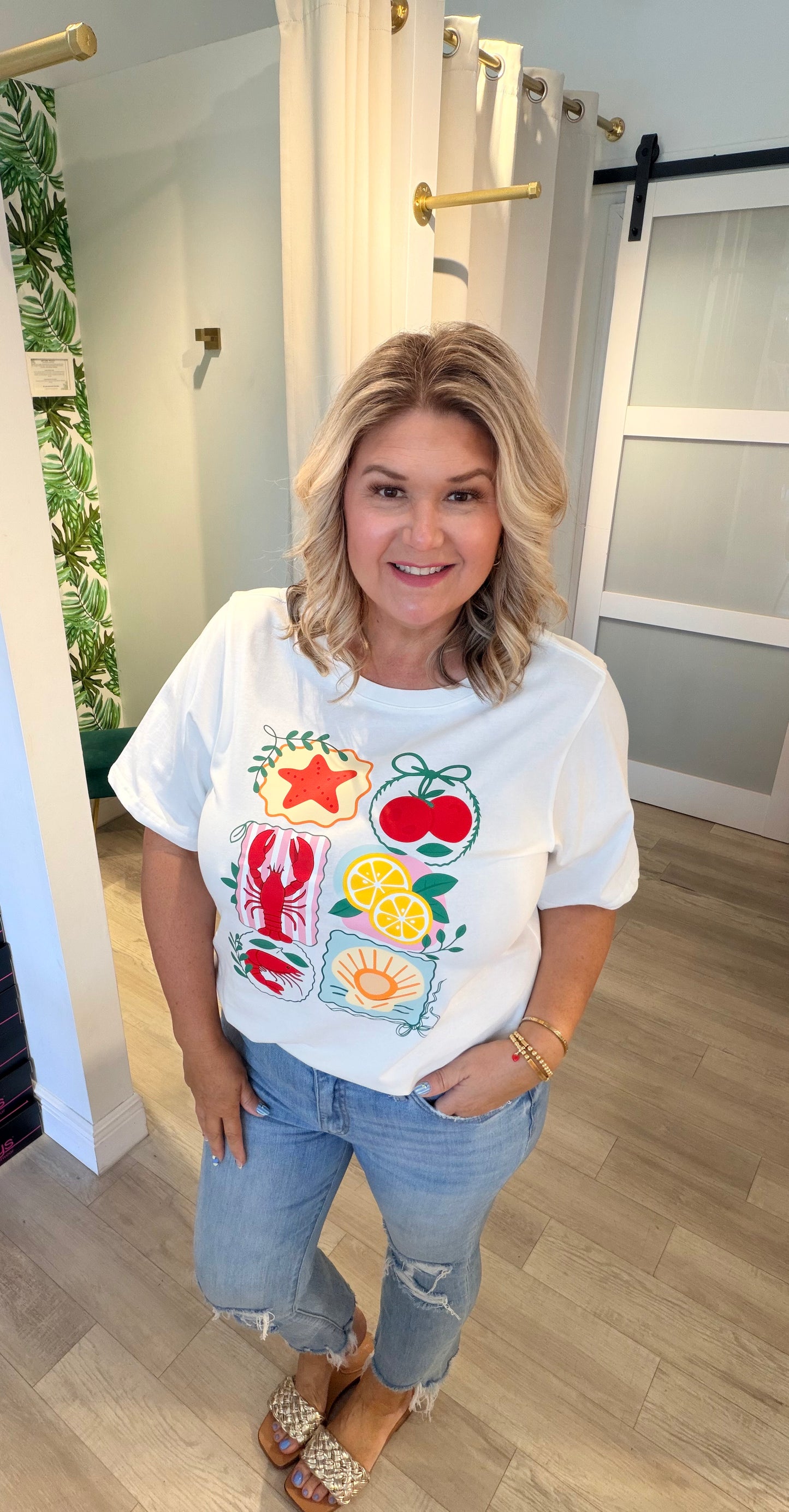 Seaside Market Tee