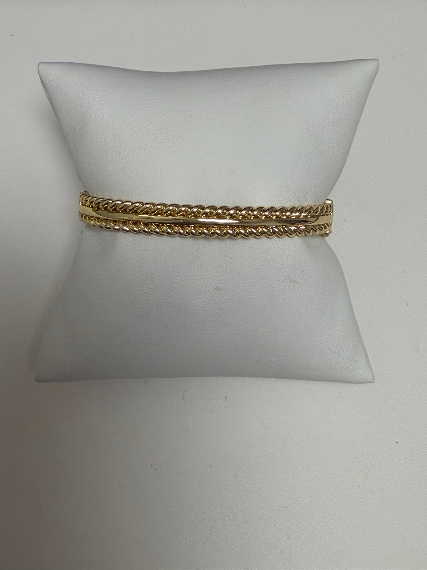 The Braided Bangle Bracelet