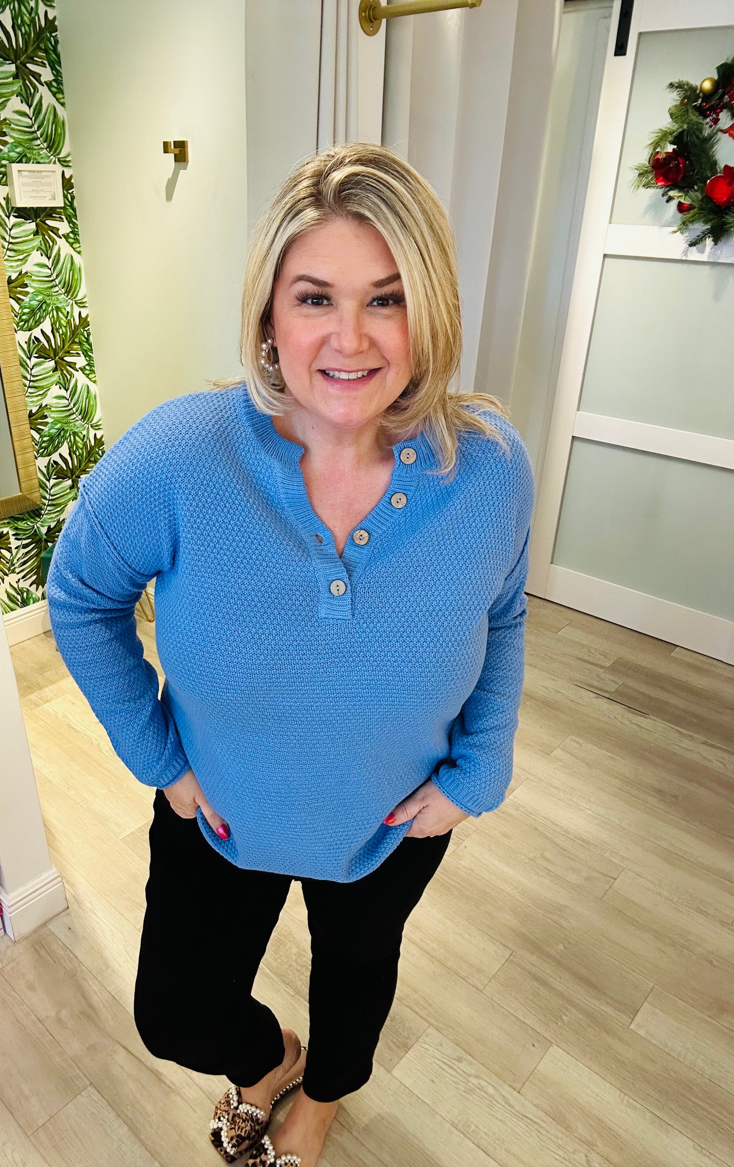 The Textured Knit Sweater