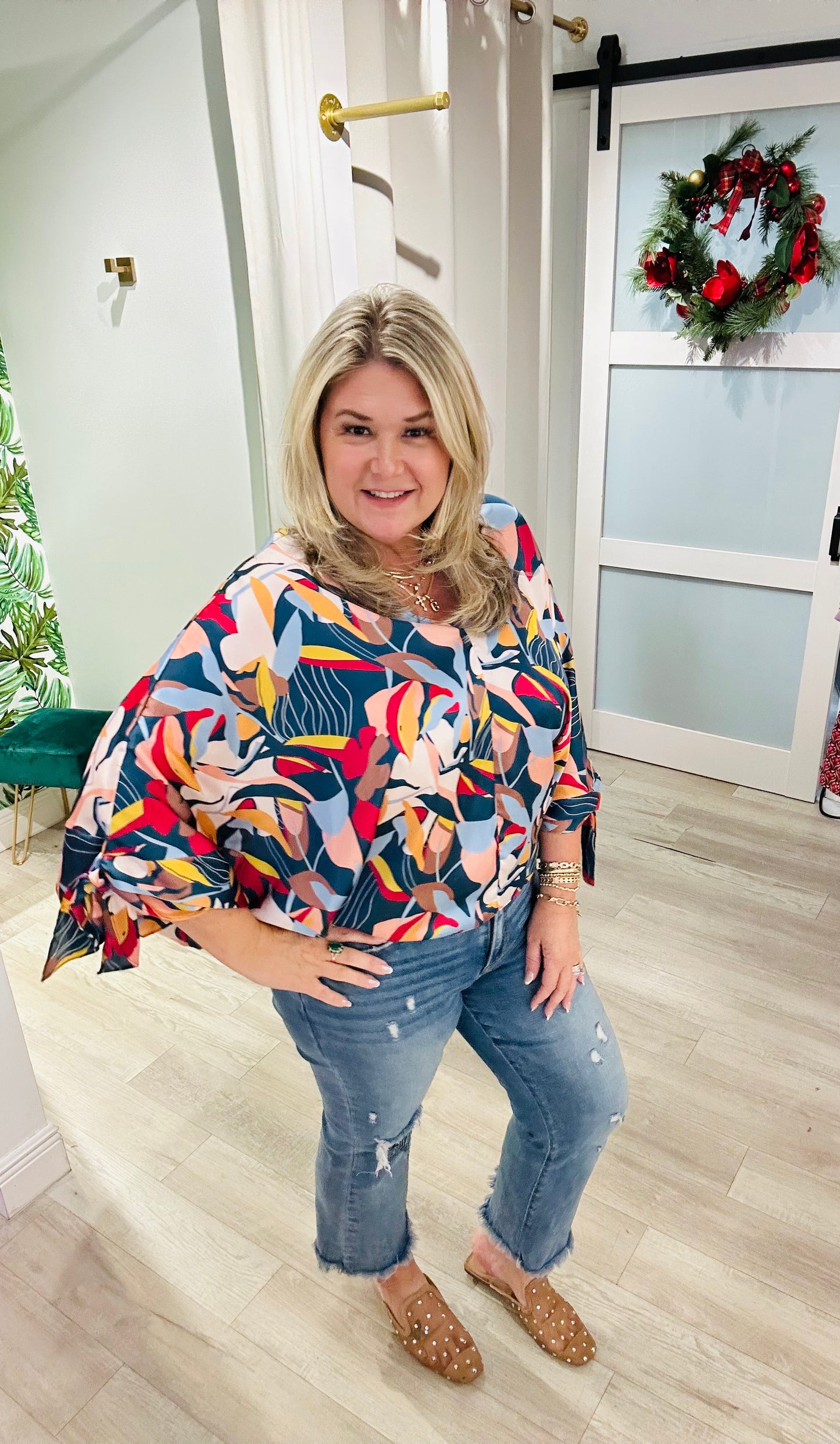 Vibrant Escape Top