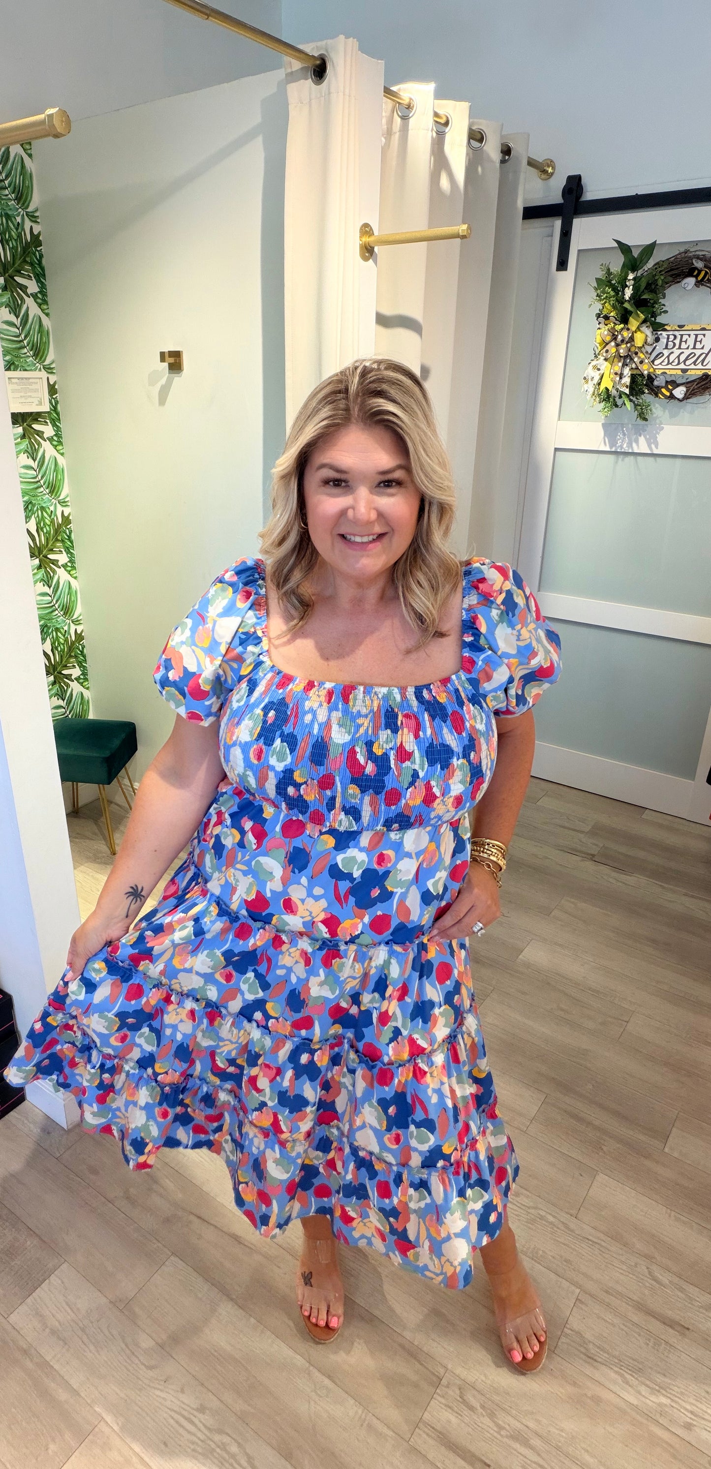 Painted Petals Dress