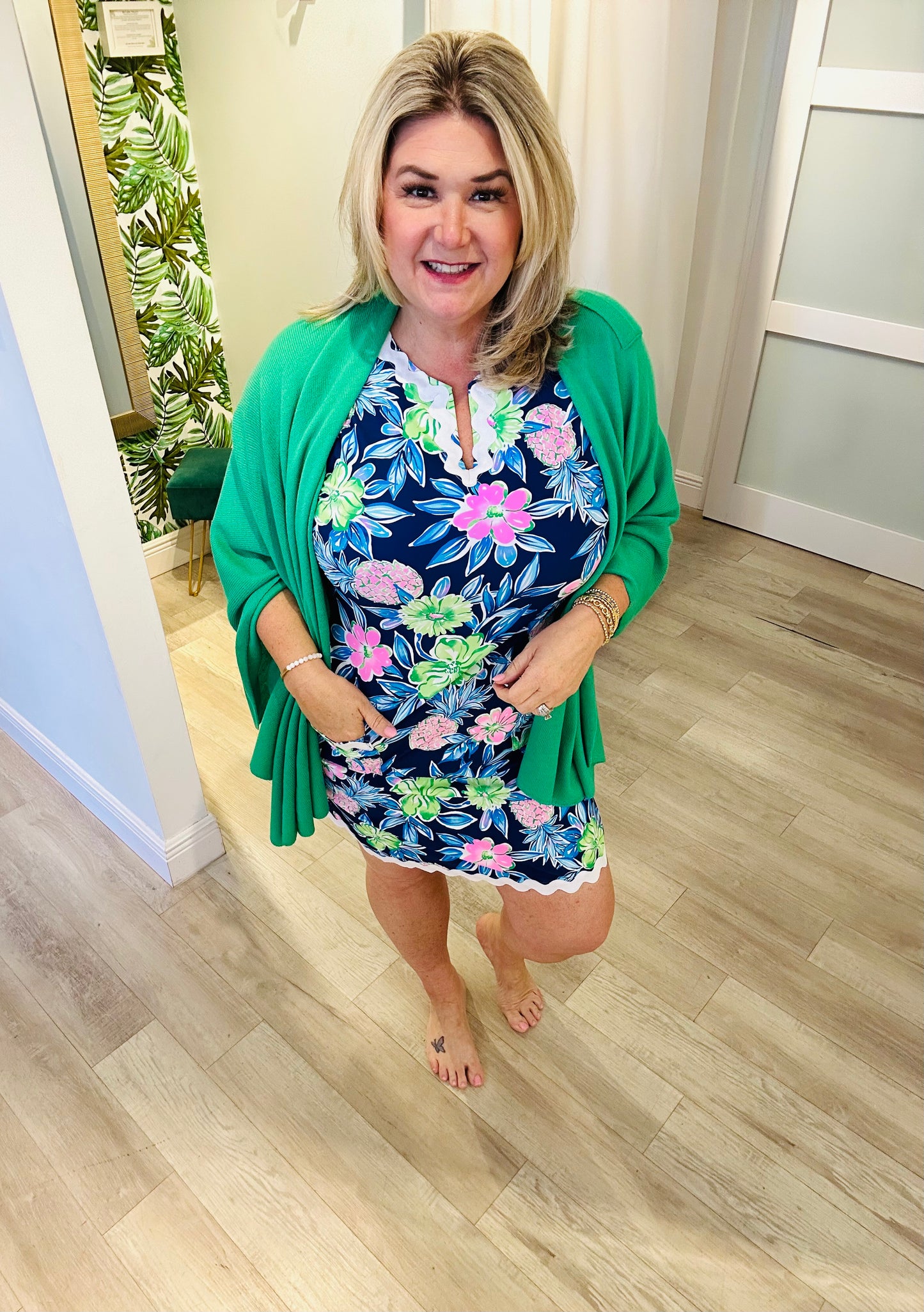 Tropical Garder Dress