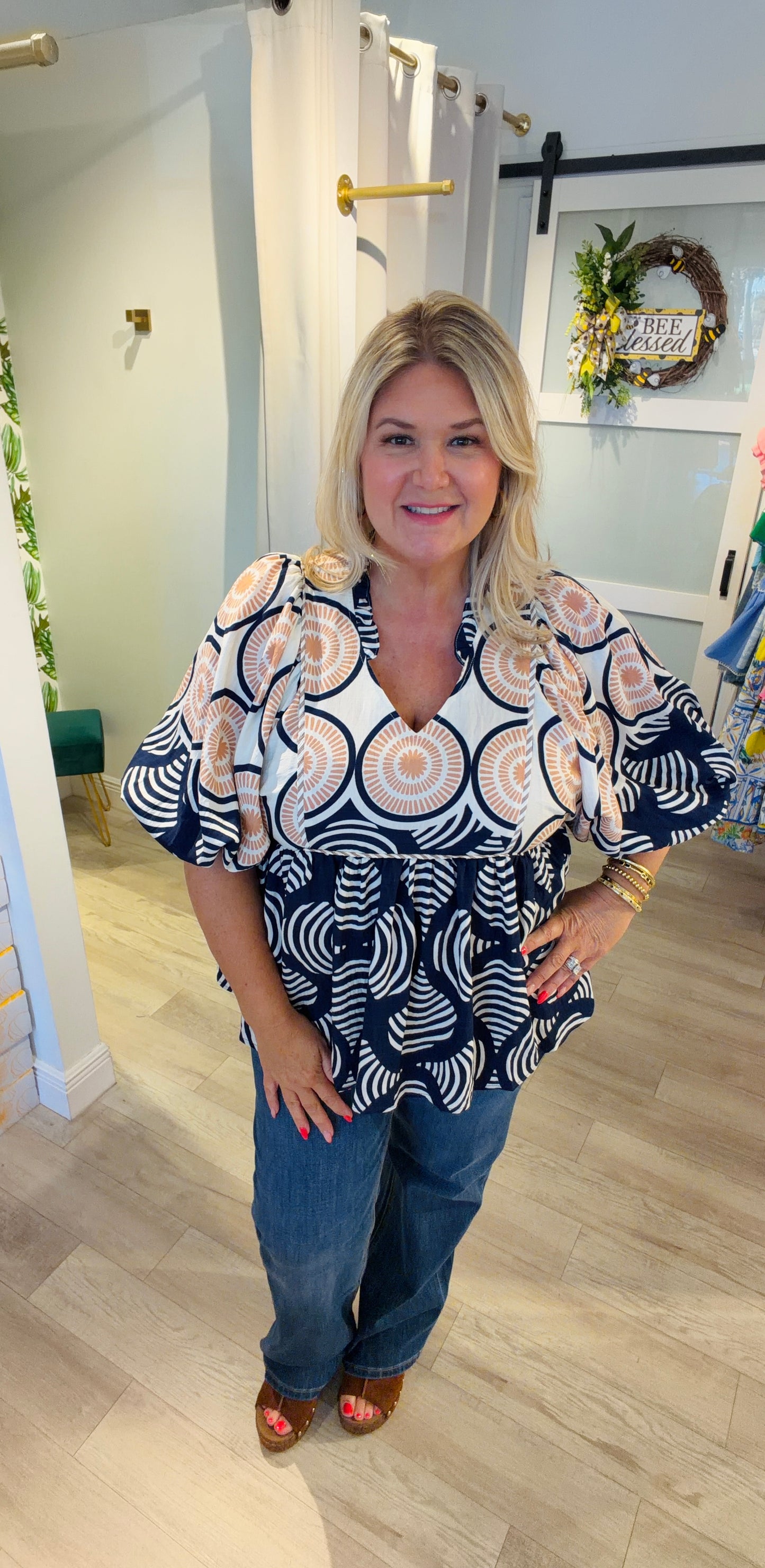 The Gold Medallion Top