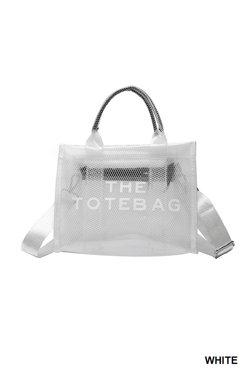 Clear Tote Bag