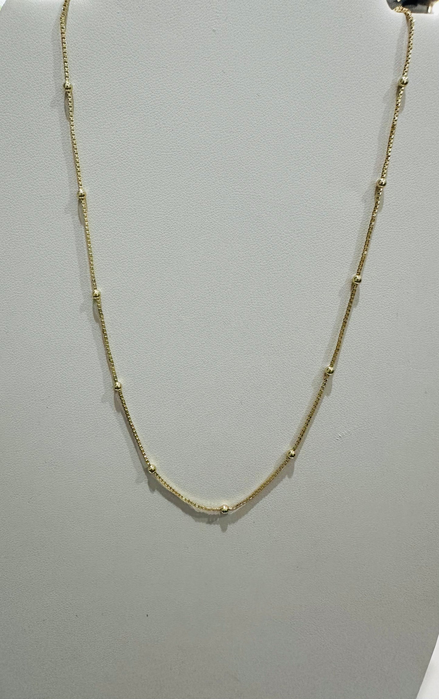 Delicate Diamond Cut Chain
