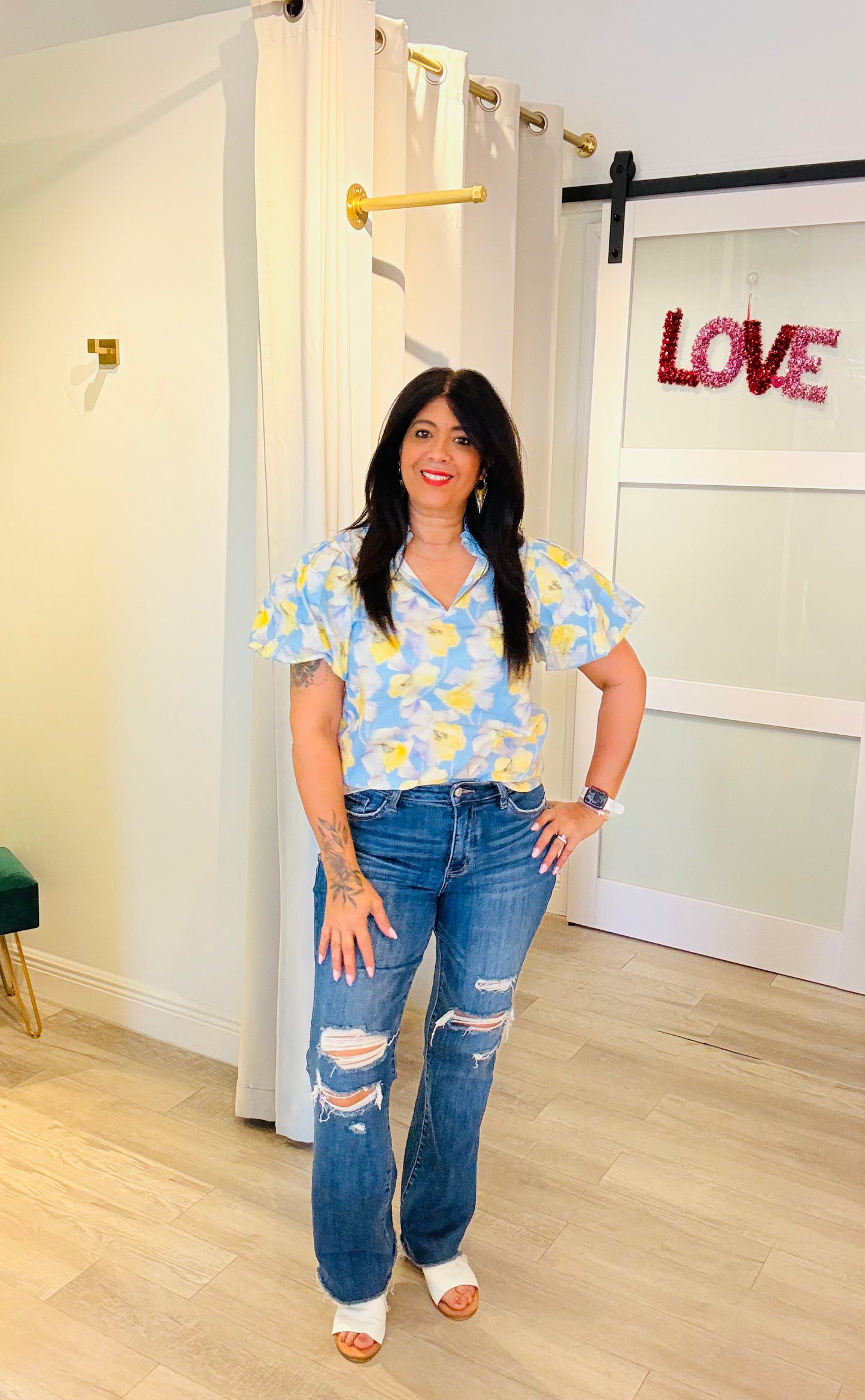 Floral Whisper Top