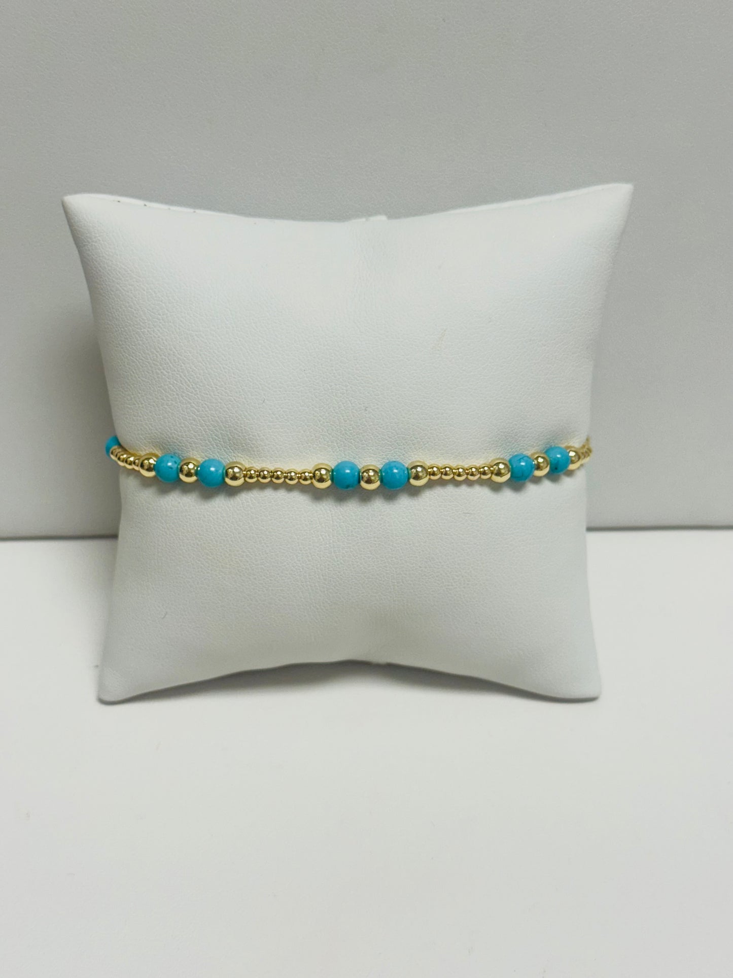 Turquoise Ball Bracelet