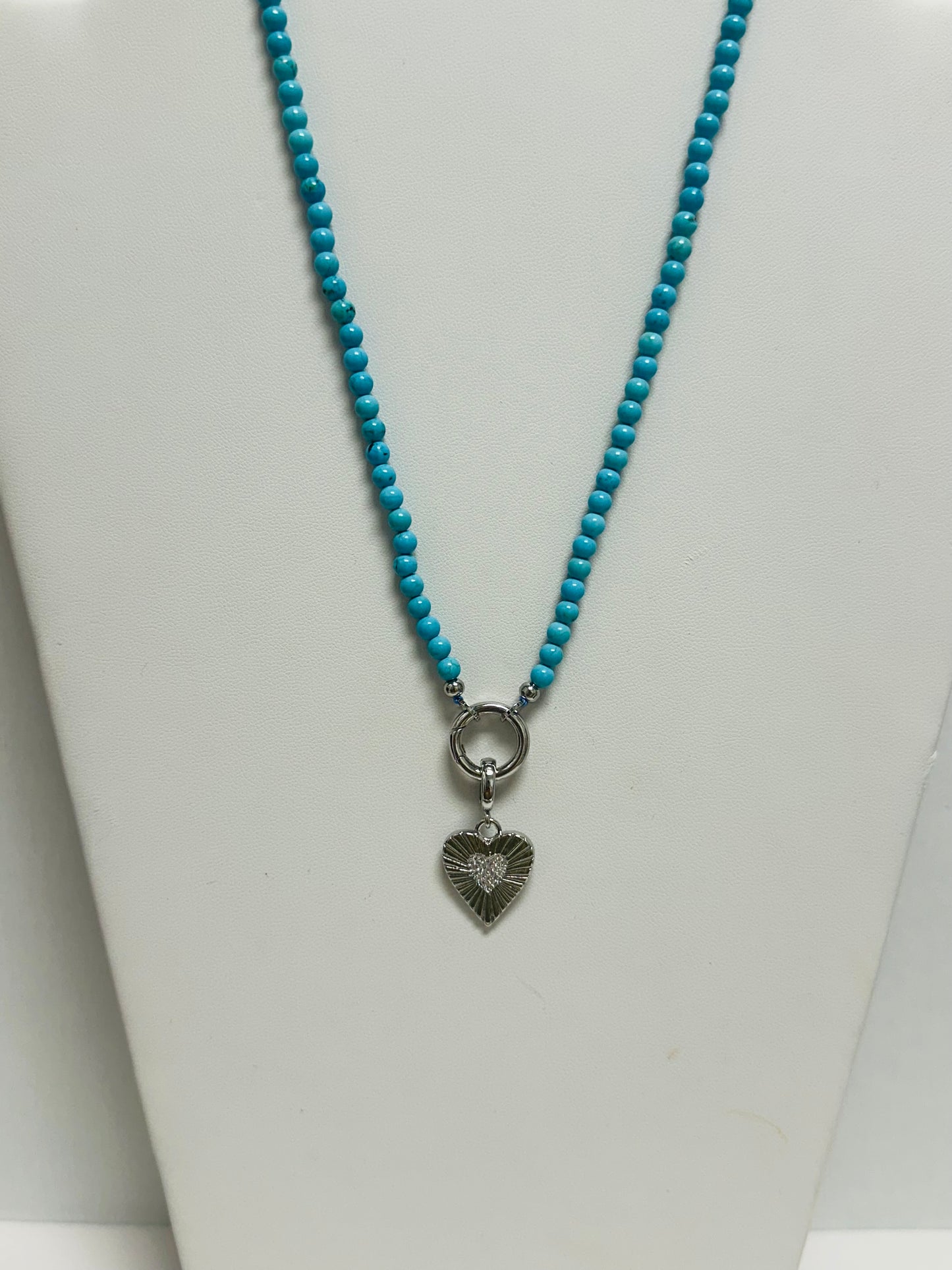 Turquoise Charm Necklace