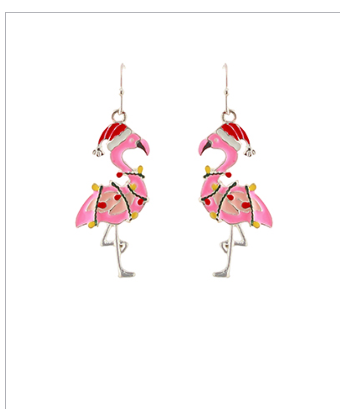 Christmas Flamingo