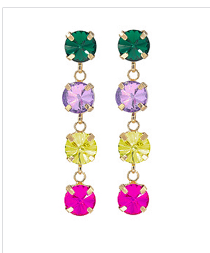 Stone Drop Earrings