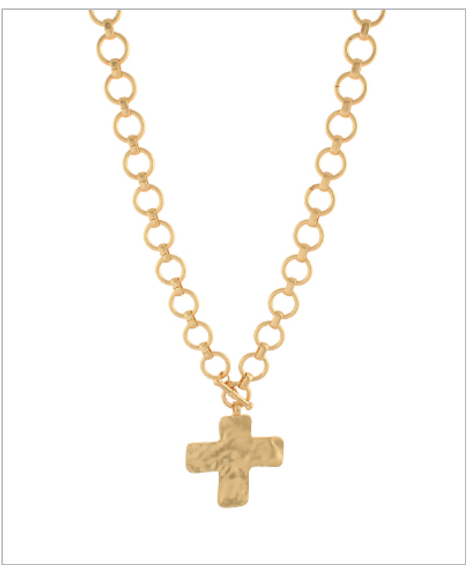 Cross Link Necklace