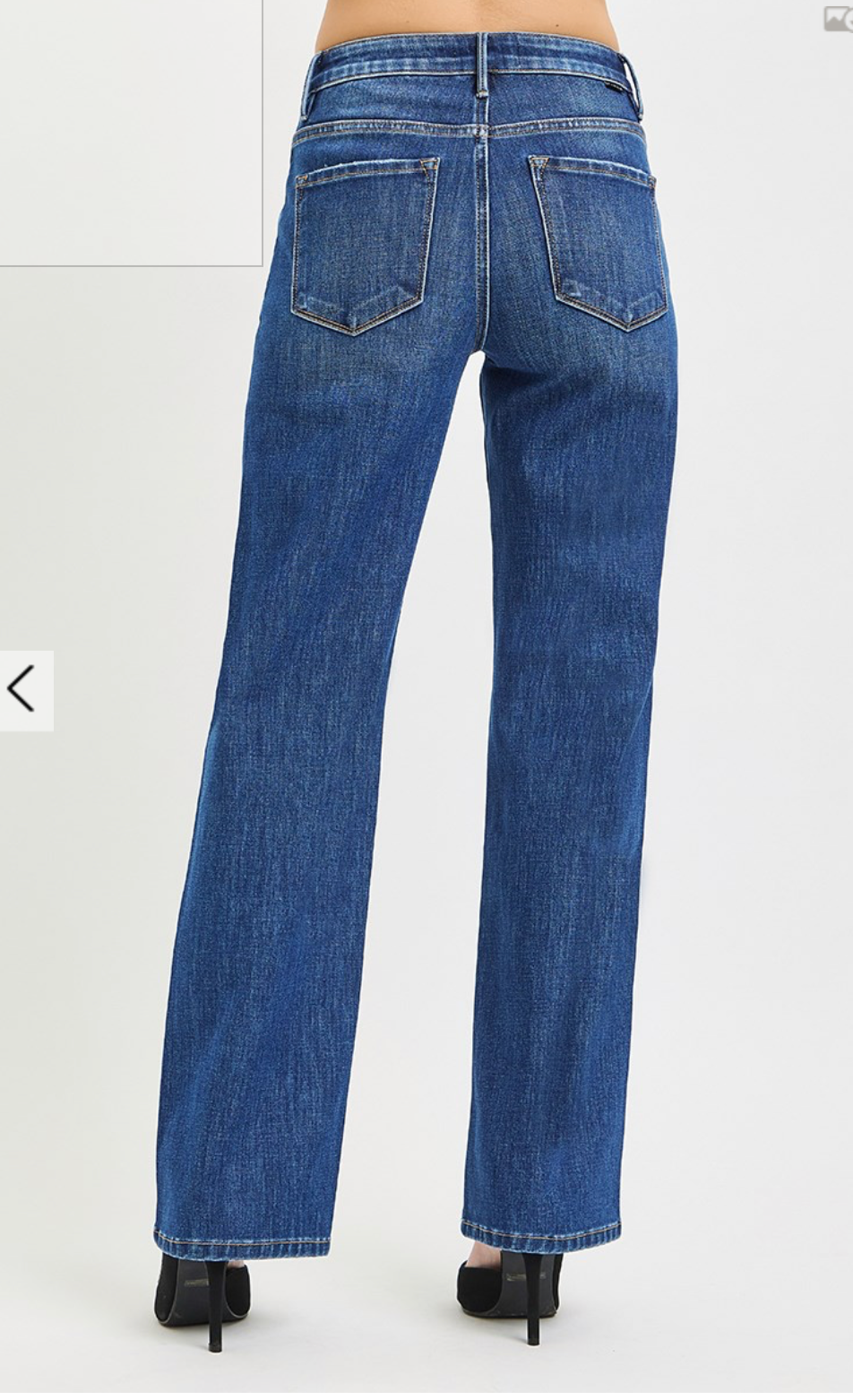 The Leslie Straight Leg Jean