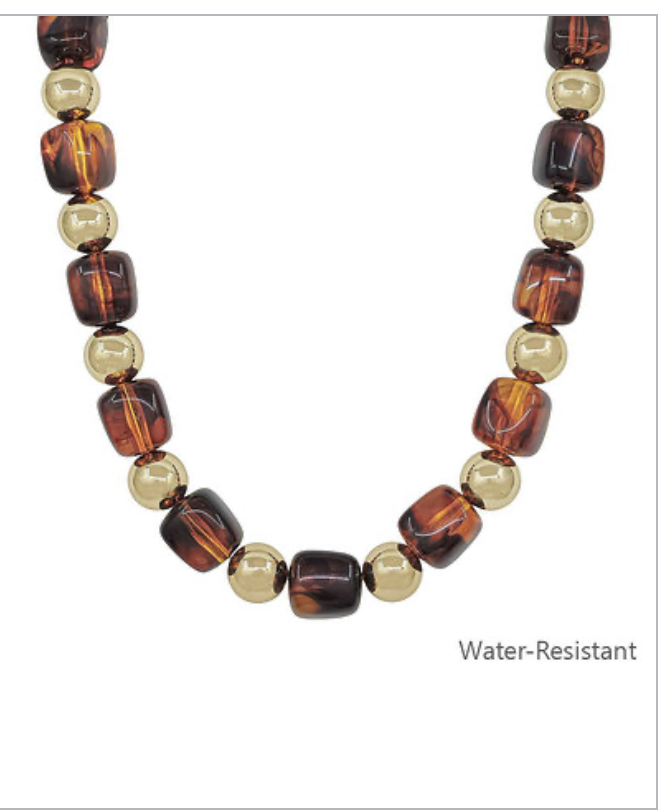 Colored Bead Necklace