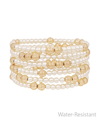 Pearl stretch bracelet