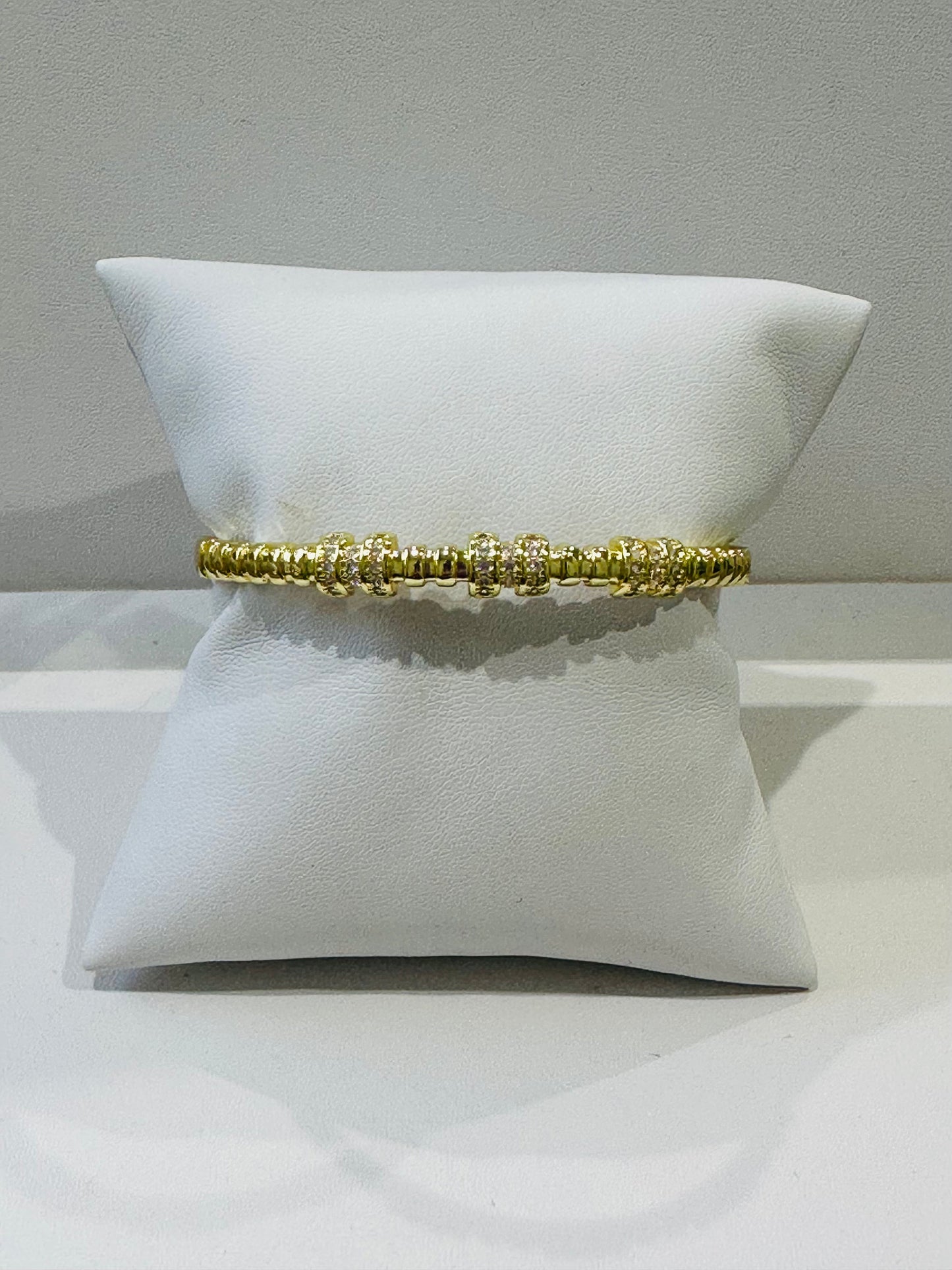 Pave Twist Bangle