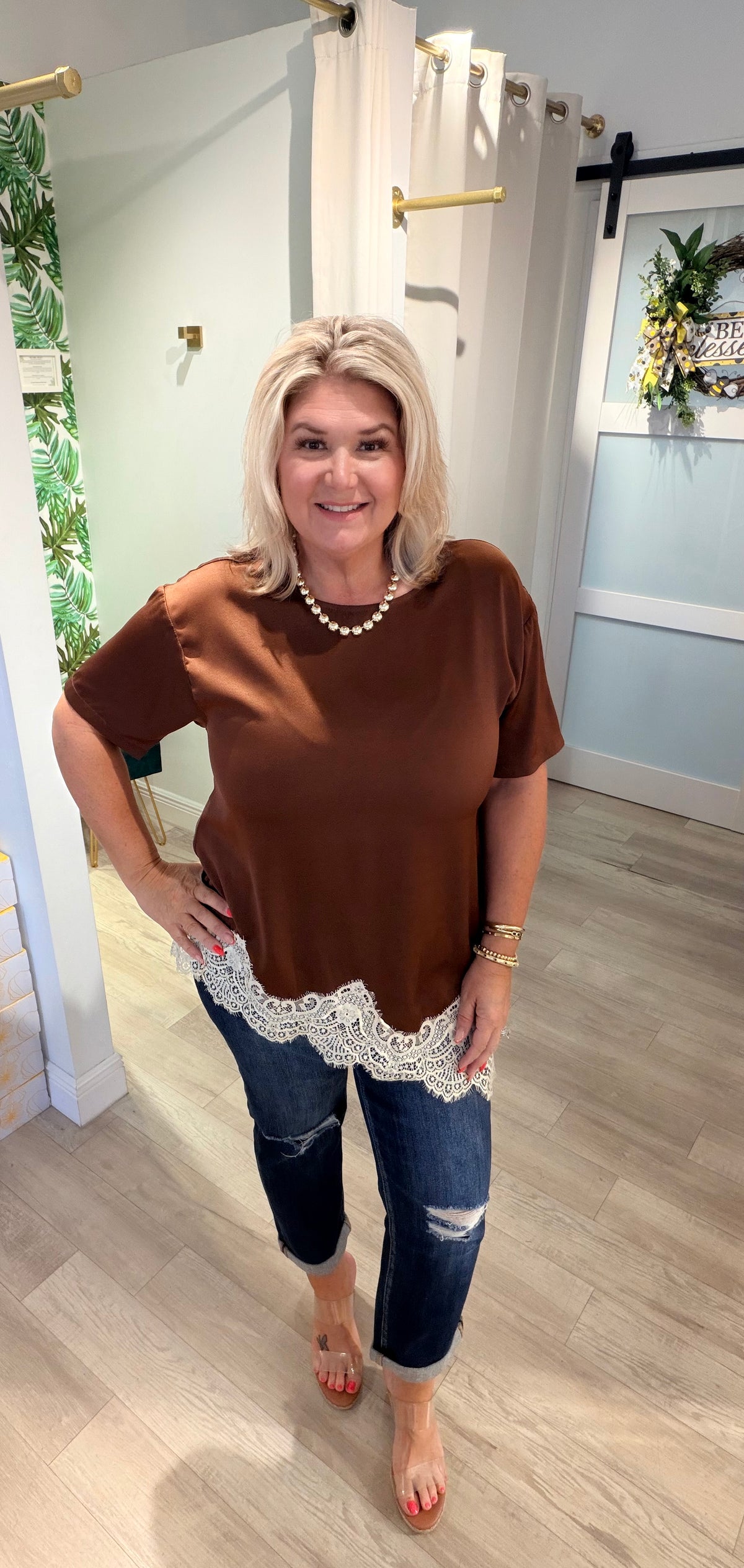Lace Expressions Top