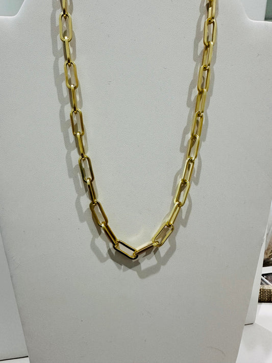 Matte Paper Clip Chain