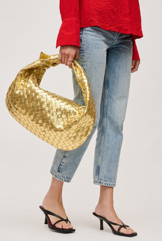 Woven Hobo Bag