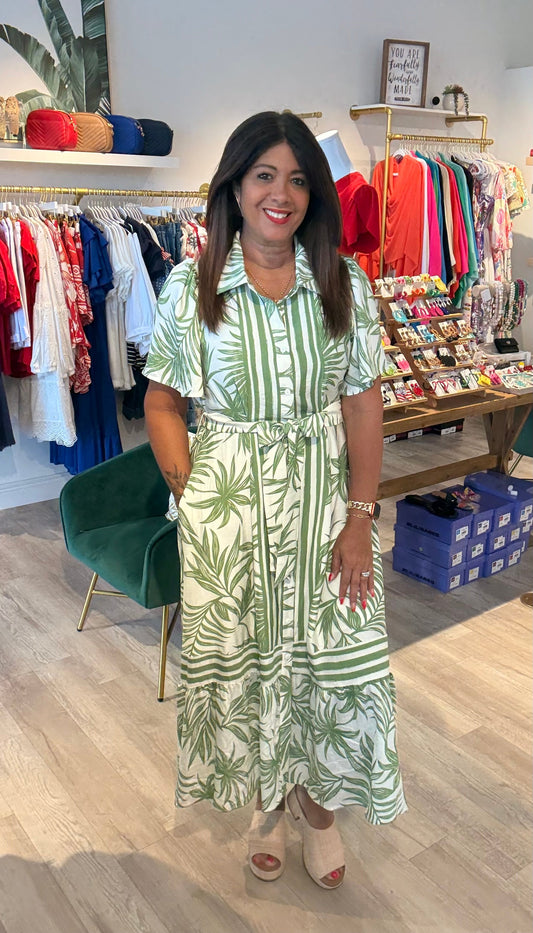 Palm Breeze Dress