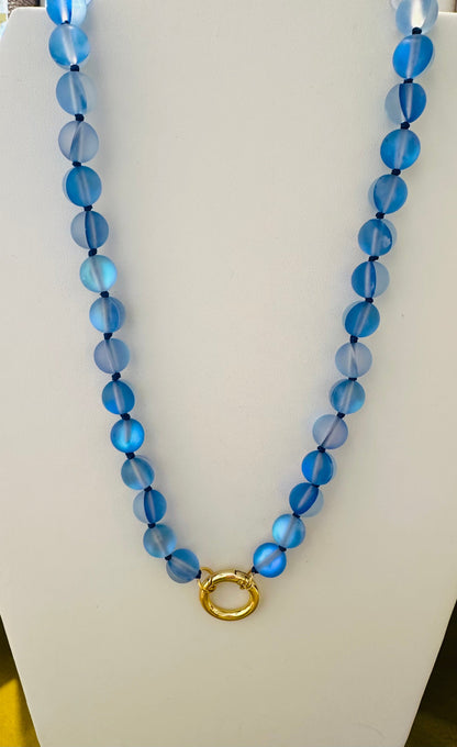 Mermaid Glass Bead Necklace