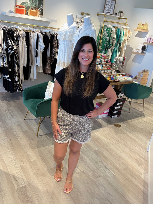Cheetah Charm Shorts