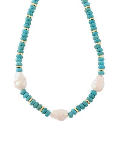 Turquoise and pearl