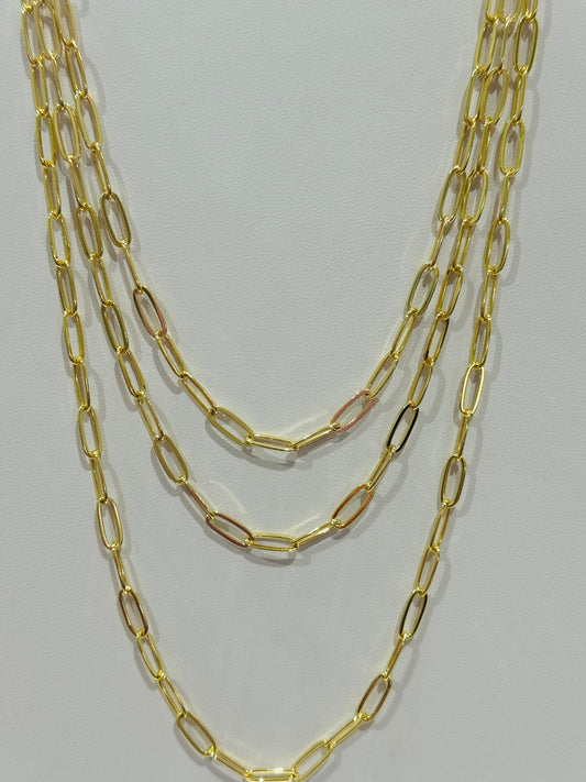 Petite Paper Clip Link