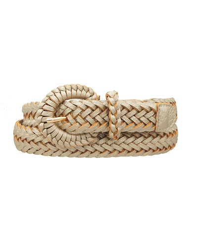 Braided Metallic Belt