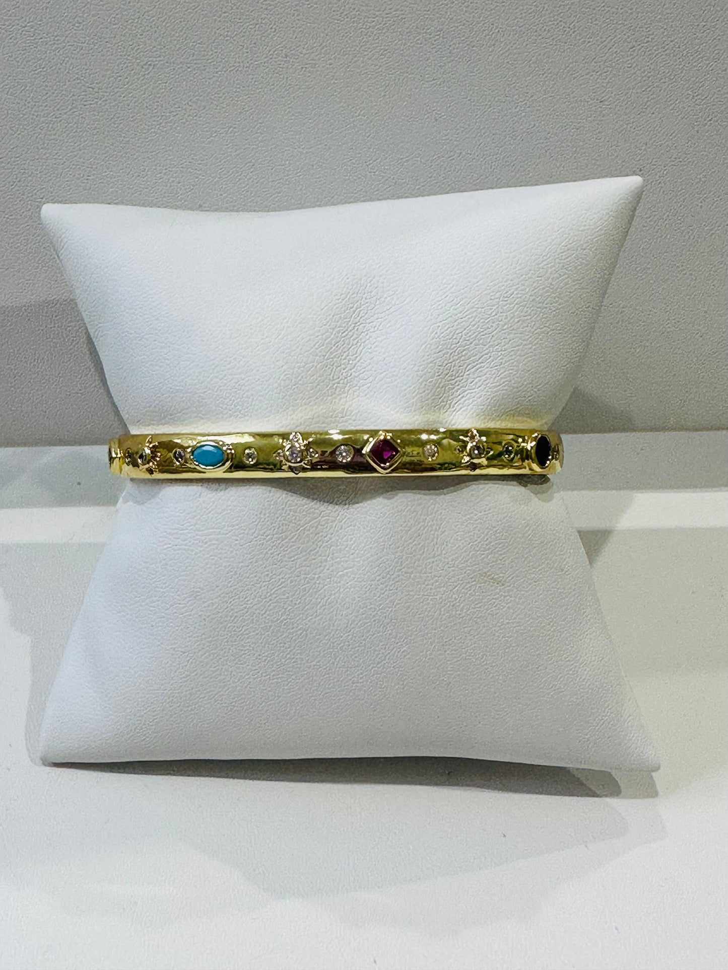 Colored Stones Bangle