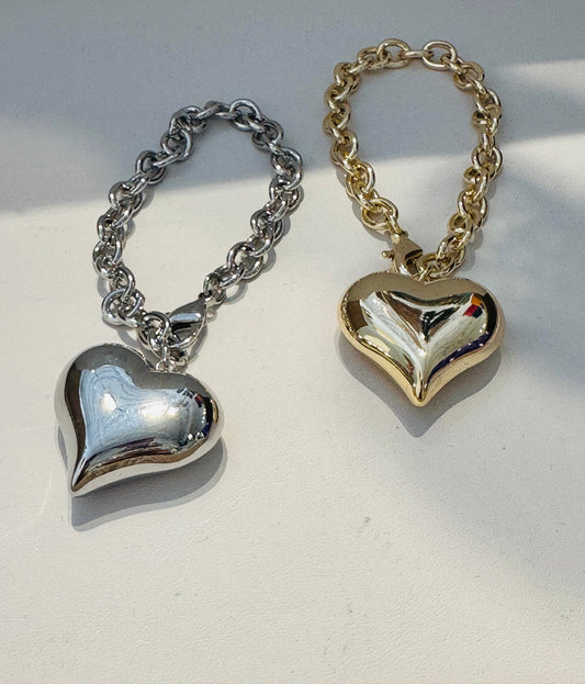 Heart Link Bracelet
