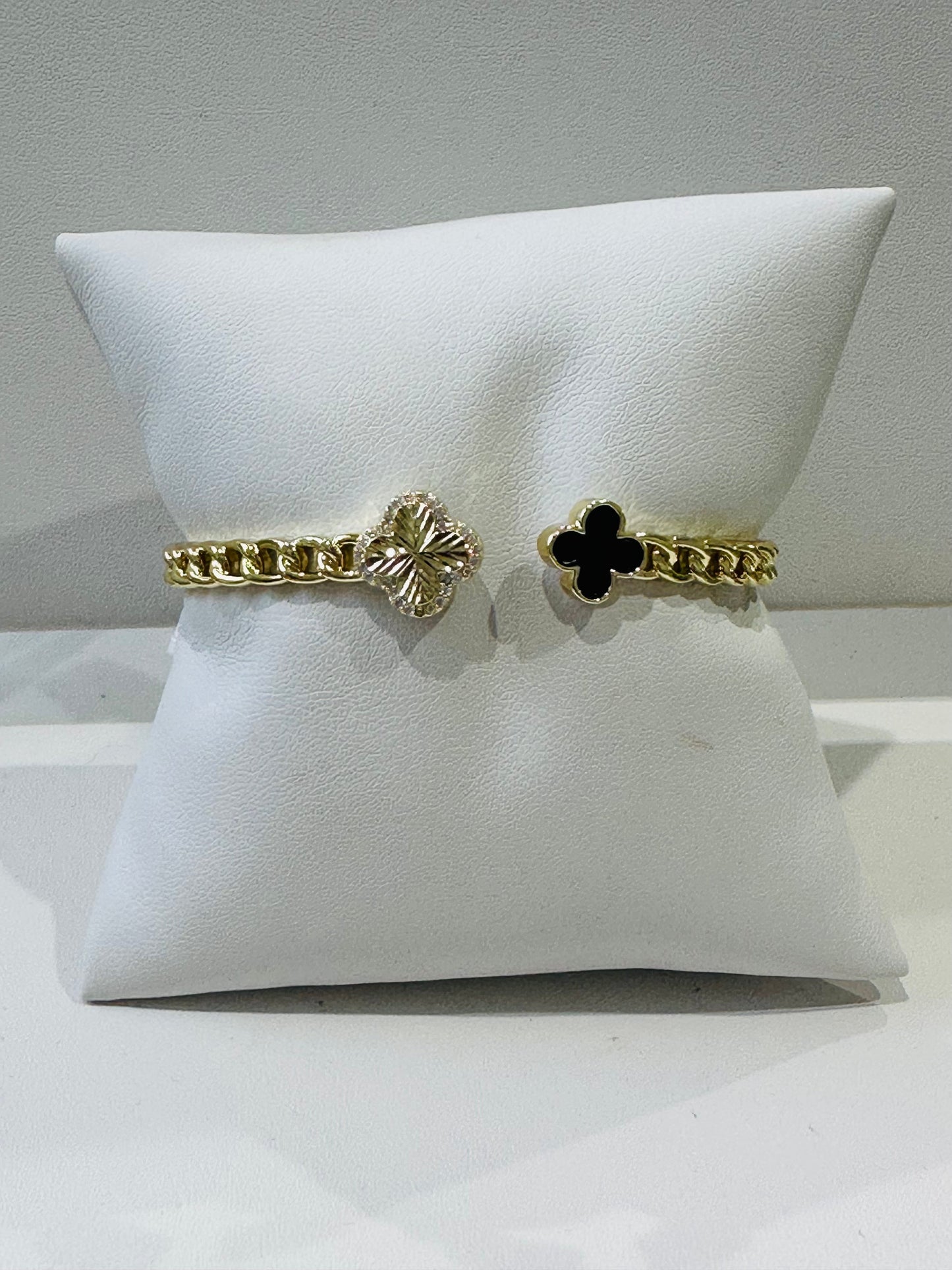 Double Clover Bangle