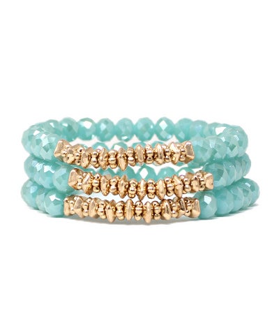 Glass Bead Bracelet