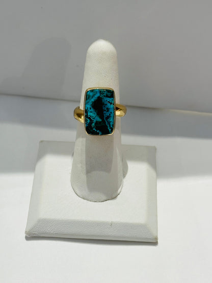Shattuckite Ring