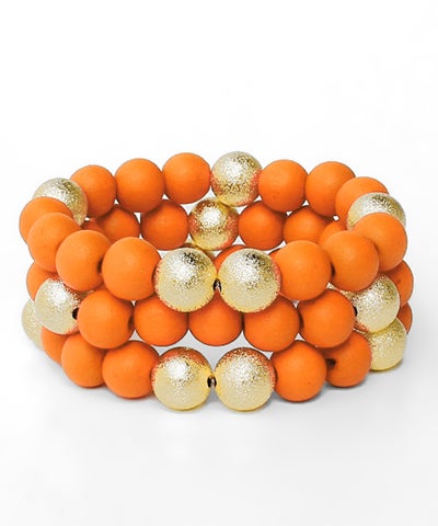 Wood  Stretch Bracelet