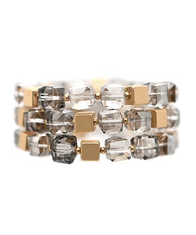 Square Bead Bracelet