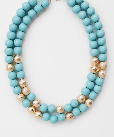 Wood Bead Necklace