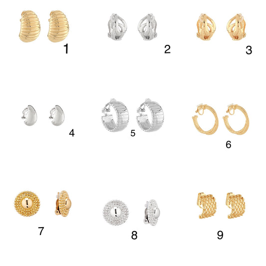 Clip Earring Collection
