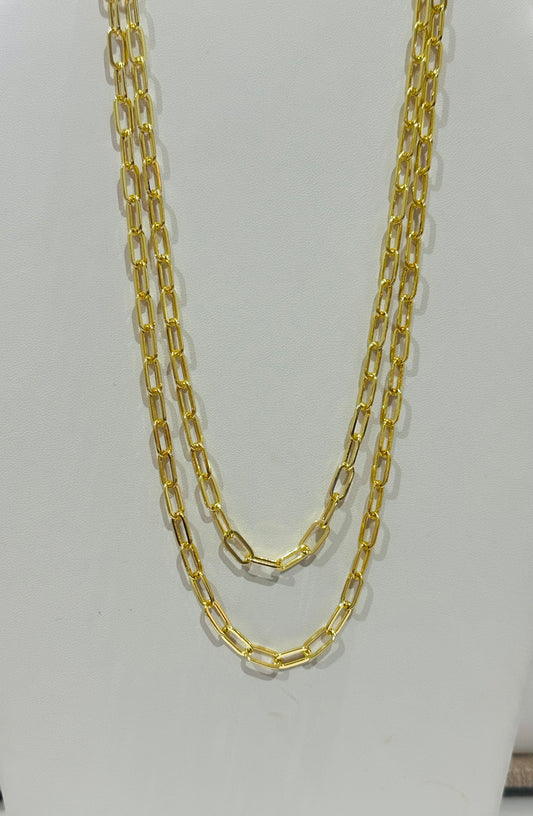 Classic Paper Clip Chain